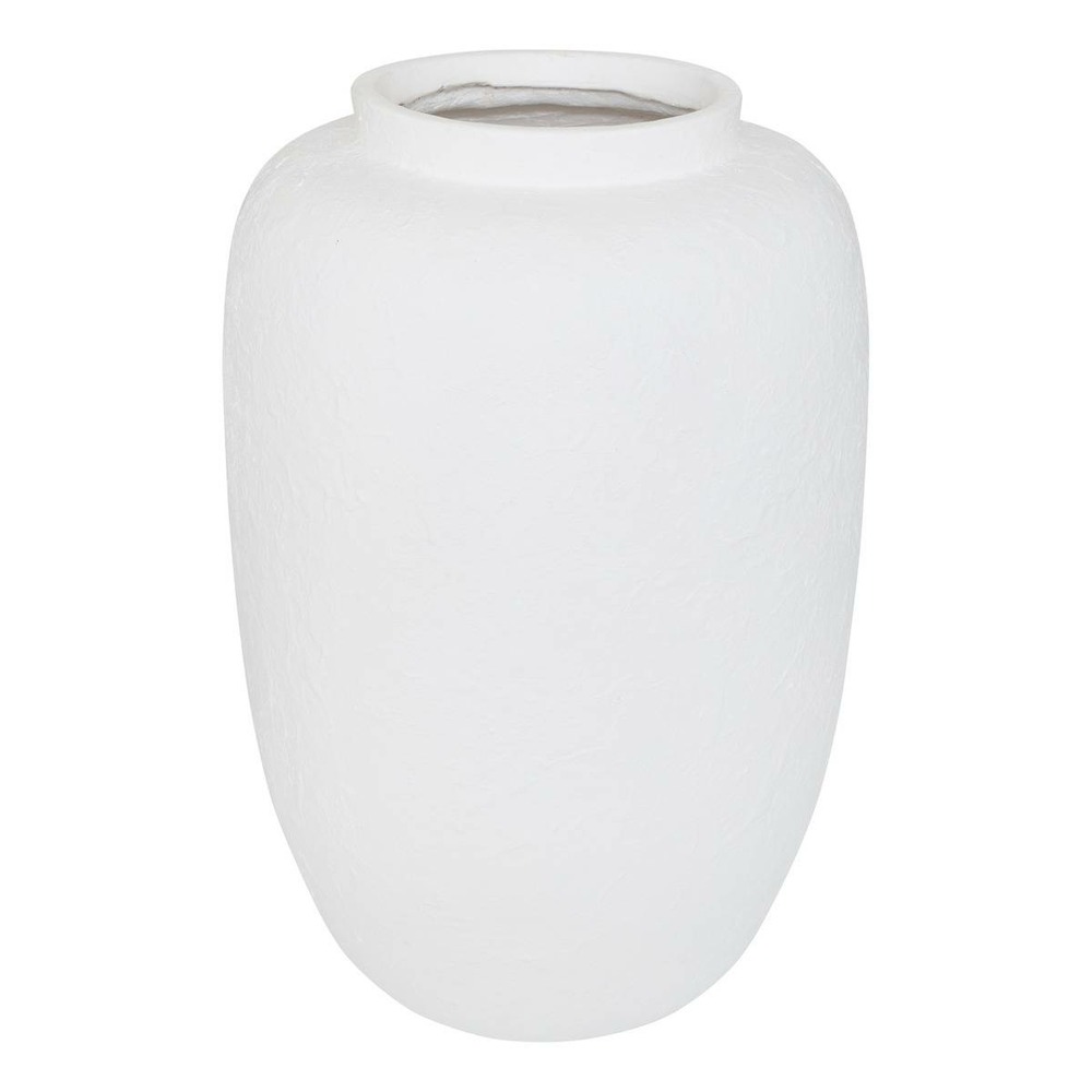 Vase elene 29,5x29,5x45,5cm blanc