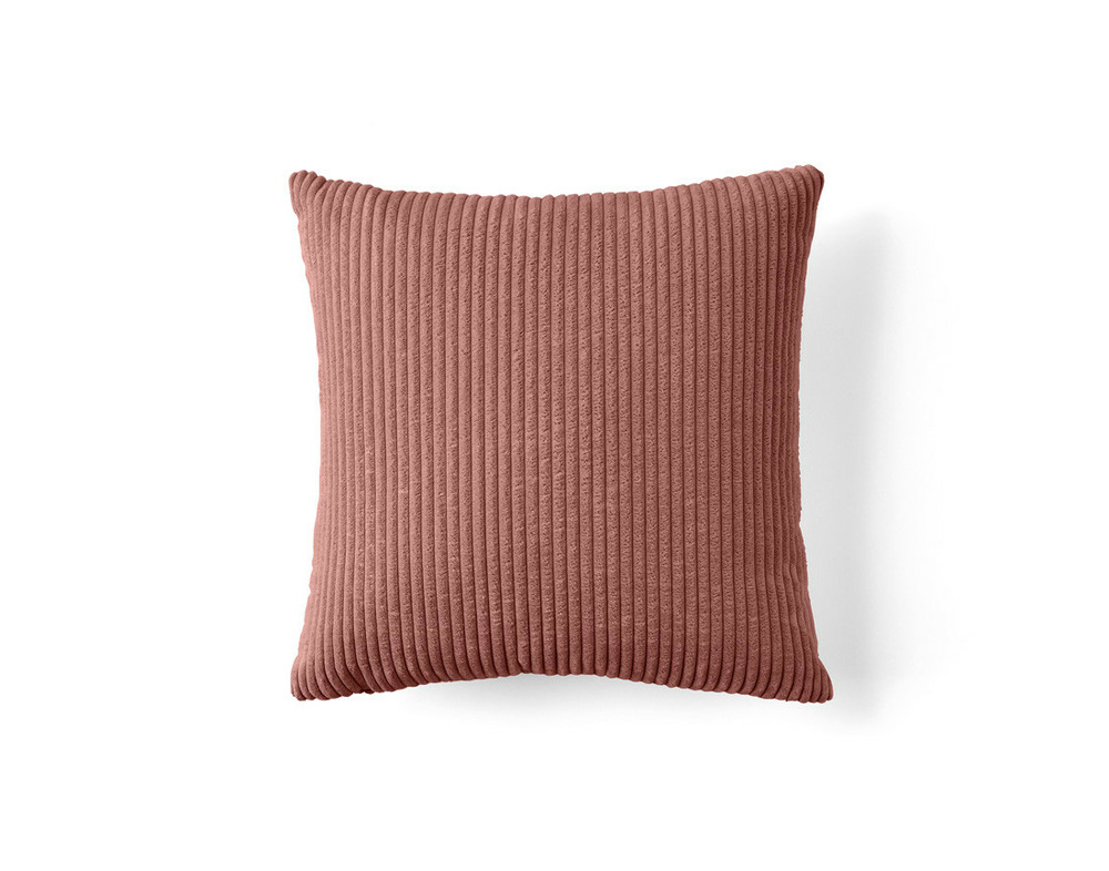 Selma - coussin - en velours côtelé - 50x50 cm