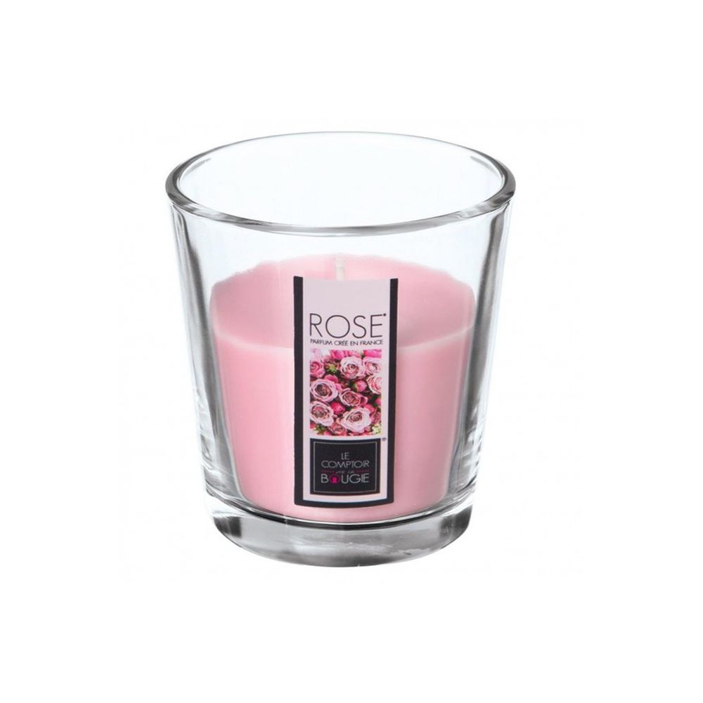 Bougie parfumée en verre 