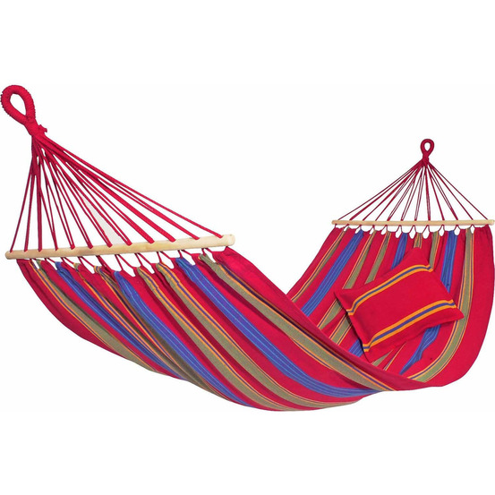 Hamac en coton et polyester avec sac de rangement aruba cayenne