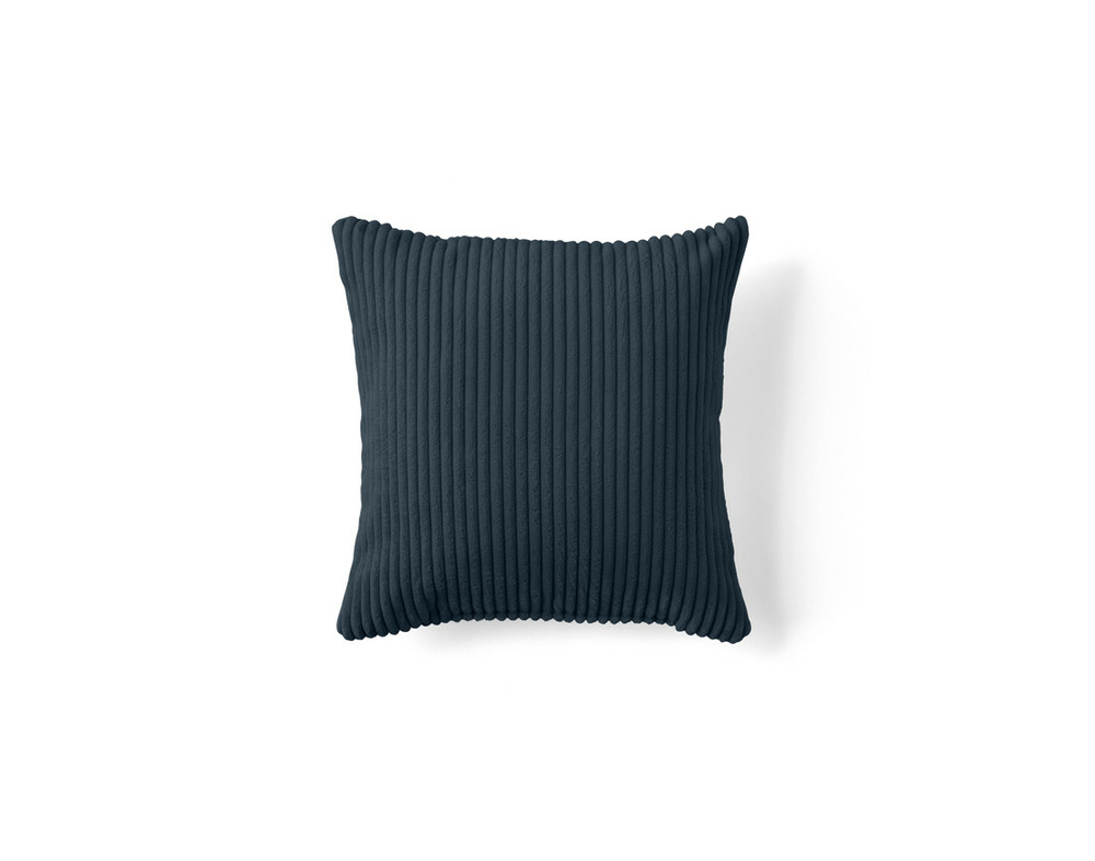 Rune - coussin - en velours côtelé - 37x37 cm