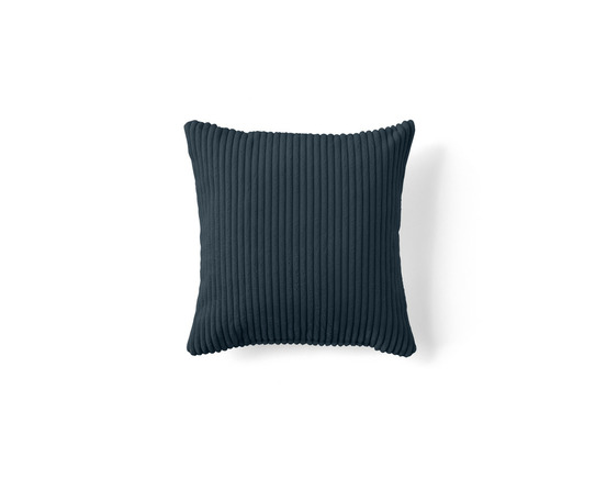 Rune - coussin - en velours côtelé - 37x37 cm