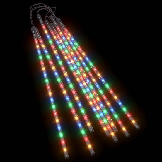Guirlandes lumineuses 8 pcs 50 cm 288 led coloré
