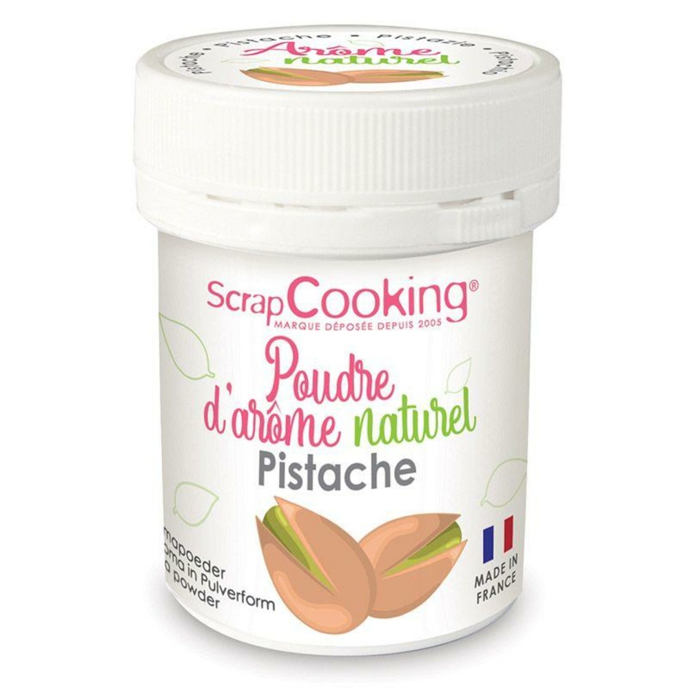 Arôme alimentaire naturel en poudre 15 g - pistache