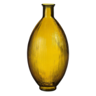 Mica decorations - vase bouteille en verre recyclé ocre h59