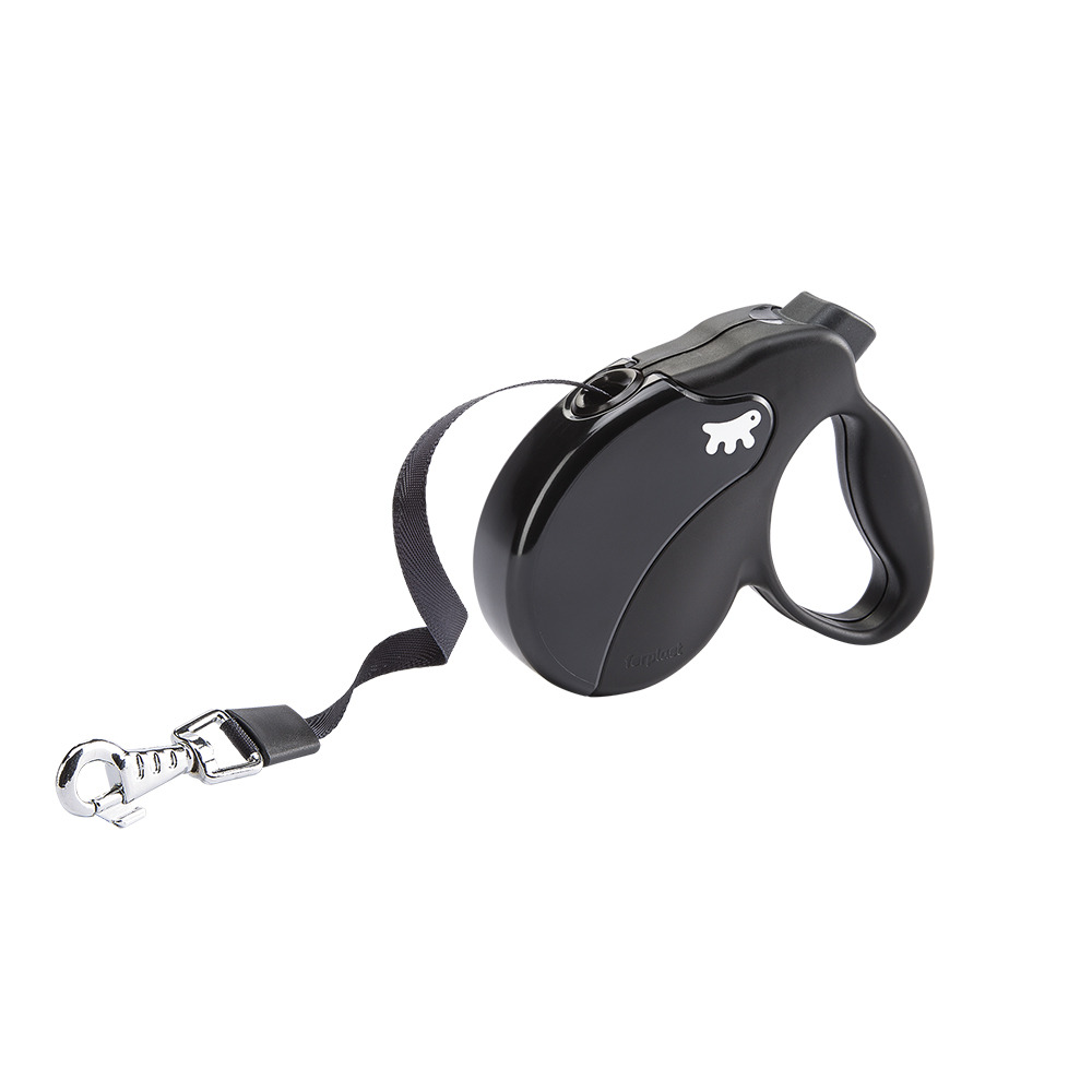 Ferplast laisse chien enrouleur amigo mini, laisse pour petits chiens jusqu'à 12 kg. Sangle extensible max 3 m. Bouton de