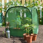 GardenSkill Mini Serre Jardin Pop Up 50cm - Couverture pour Semis, Pot de Fleur, Plantes, Jardinière - Protection Filet Anti-Insecte