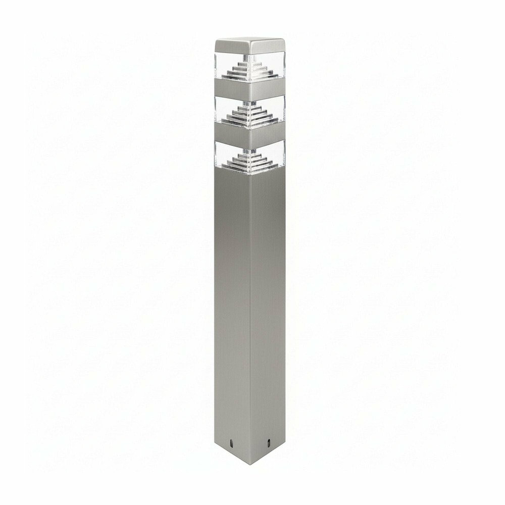 Borne extérieure pyramide 80cm inox