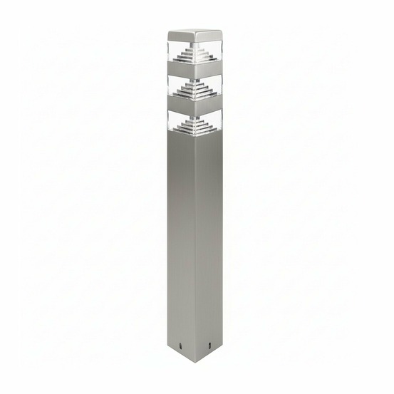 Borne extérieure pyramide 80cm inox