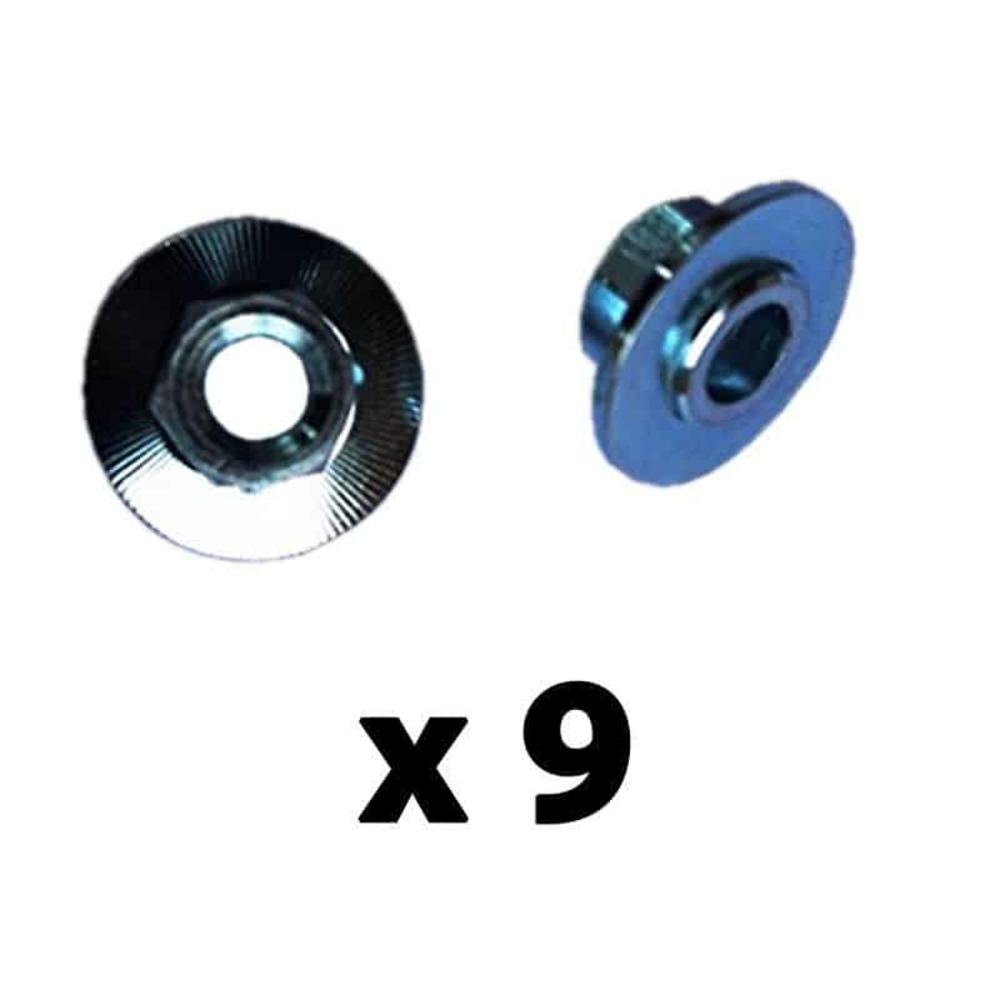 Écrou honda 90305?vp7?905 (lot de 9) pour robot tondeuse miimo hrm?310 / hrm?520