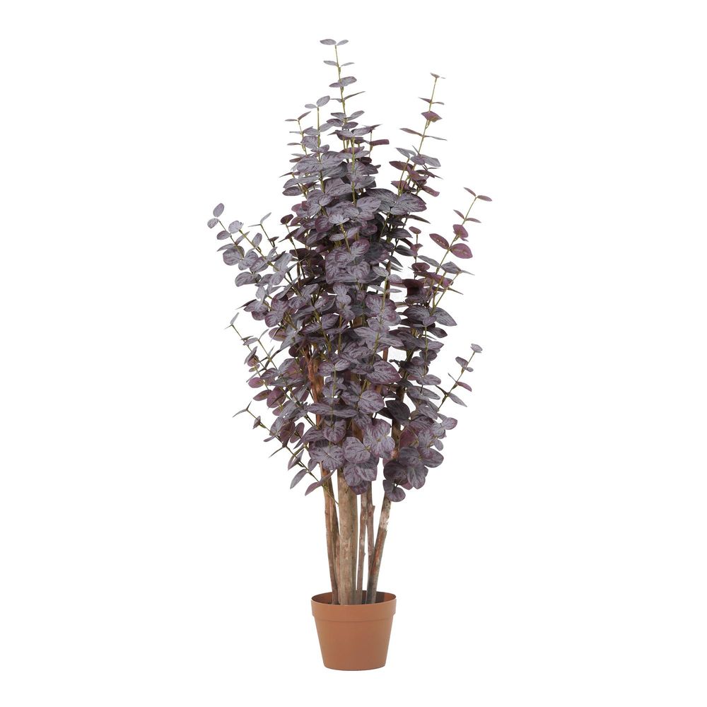 Eucalyptus violet - 120cm - ø18cm - plante artificielle