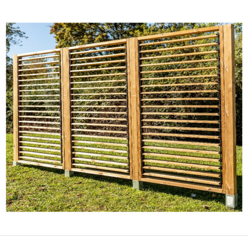 Panneau clôture 1x2m avec cadre - tvt1020