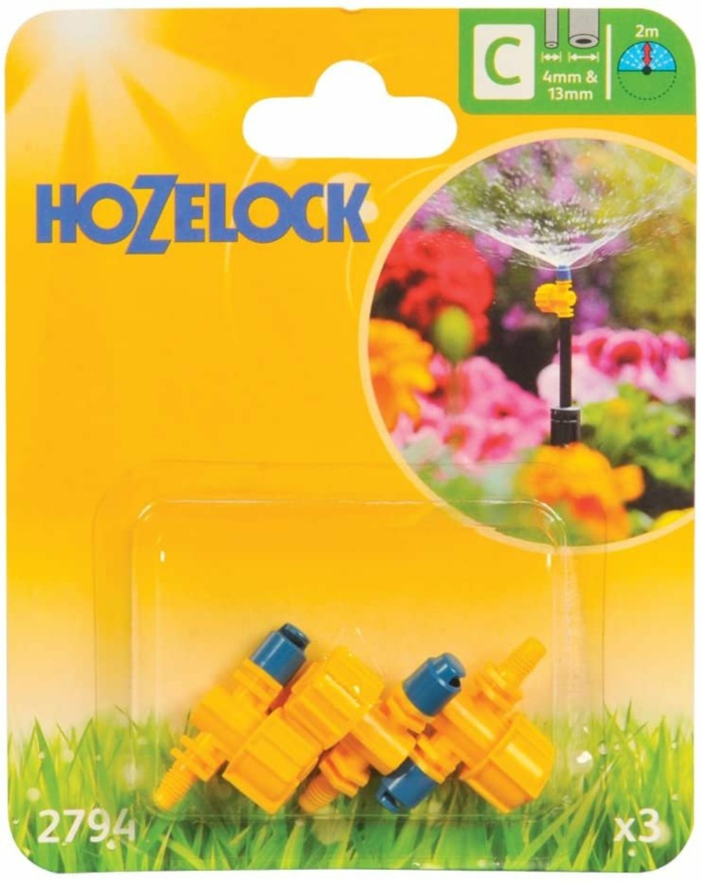 Arroseur 180° micro jet réglable (x3)