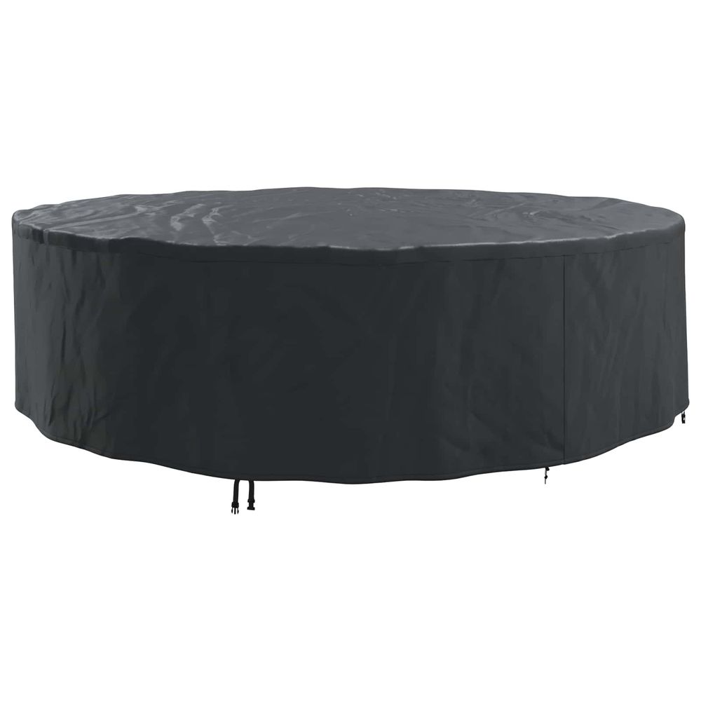 Housse pour meubles 320 x 320 x 71 cm tissu oxford 600d rond