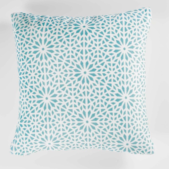 Housse de coussin flanelle collection tunis