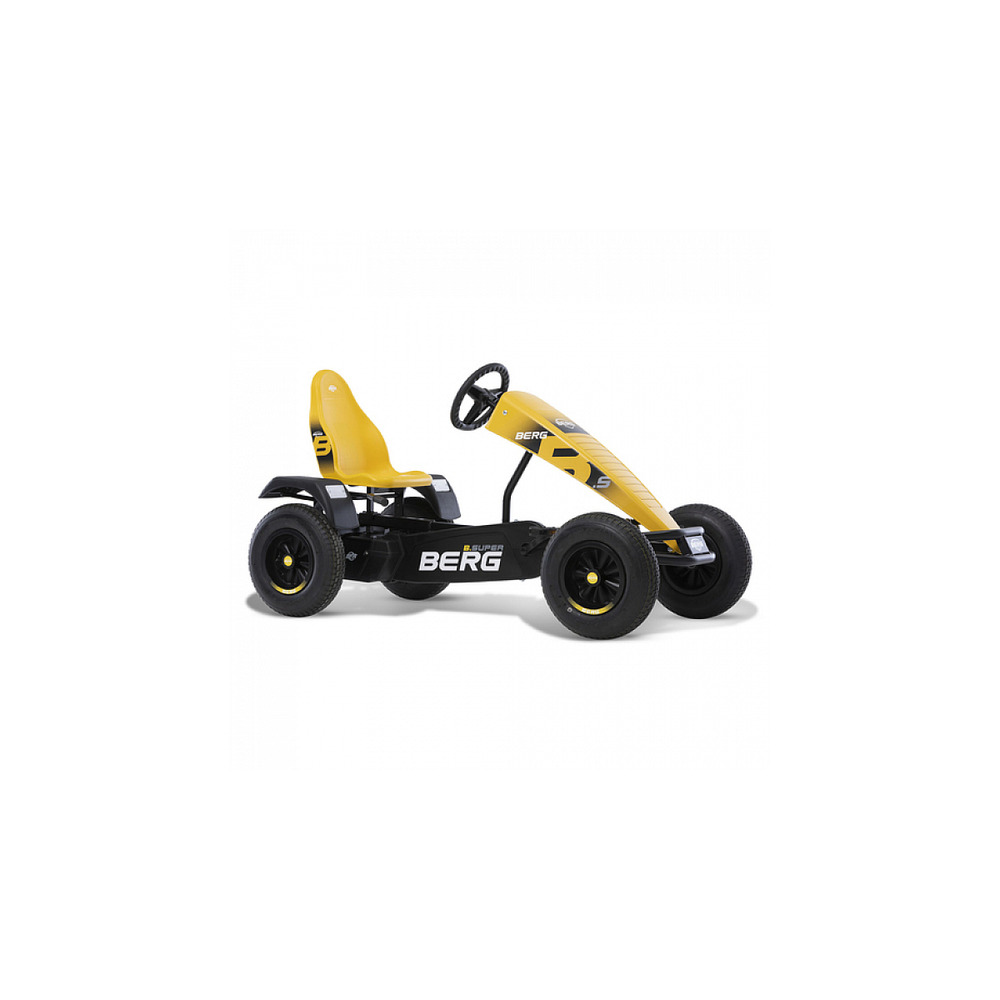 Kart à pédales avec xl-frame b.super yellow
