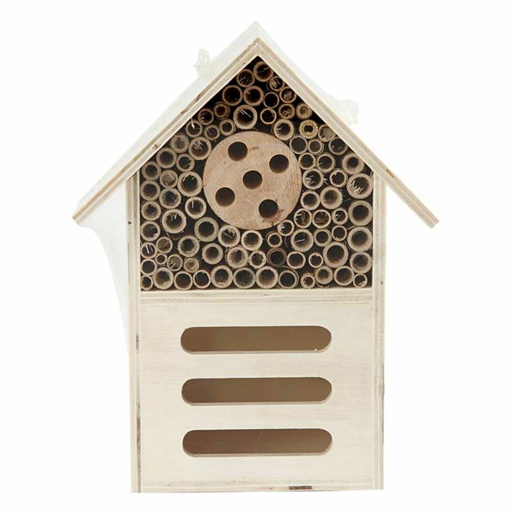 Maison à insectes en bois 18 x 9 x 14 cm