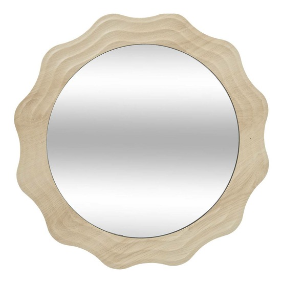 Miroir charlie d55cm beige