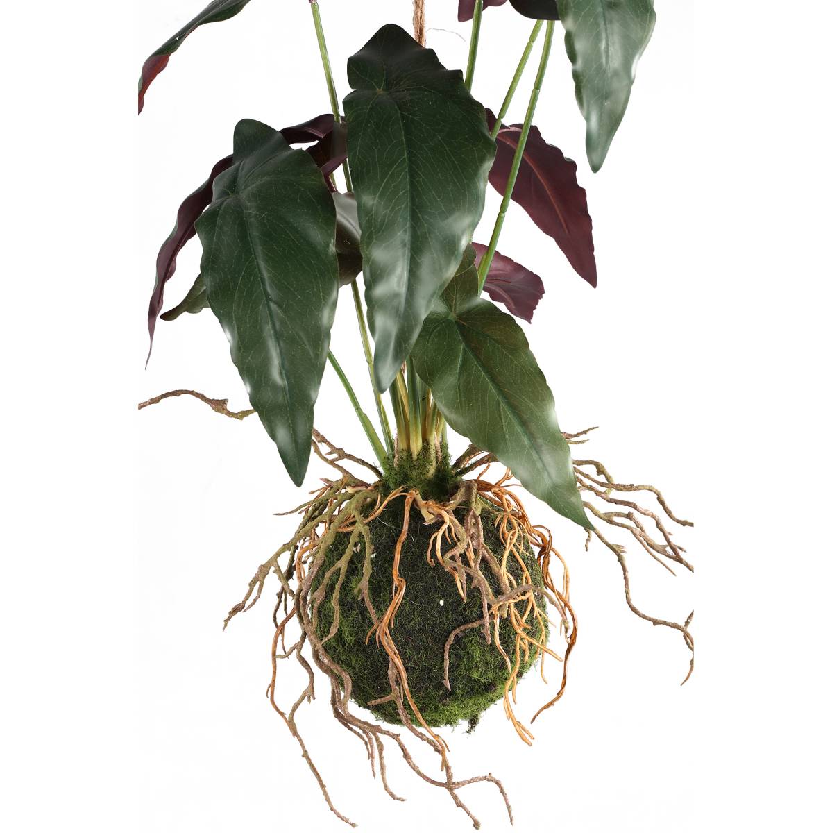 Ptmd trifolium plant artificiel - 30 x 28 x 42 cm - plastique - vert