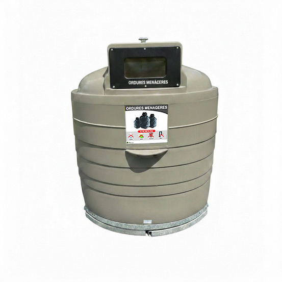 Colonne aérienne d'apport volontaire 4m3 kinshofer pehd valory