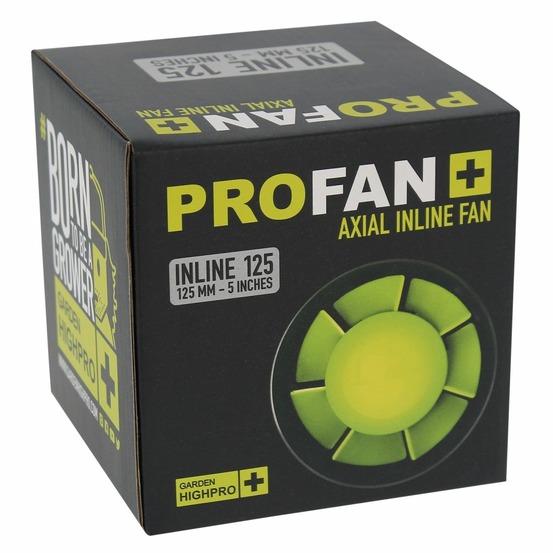 Extracteur de gaine profan 125 mm - 190 m³/h