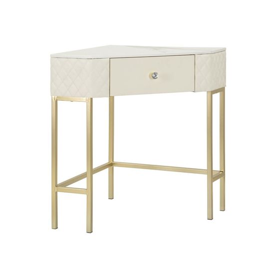 Console d'angle effet marbre