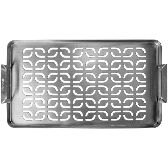 Plaque de cuisson en inox pour poisson et légumes