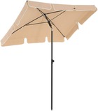 Parasol de balcon rectangulaire 2 x 1 25 m protection upf 50 ombrelle toile avec revêtement sac de transport terrasse jardin