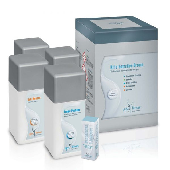 Kit complet de produits pour le traitement au brome - kit brome spa