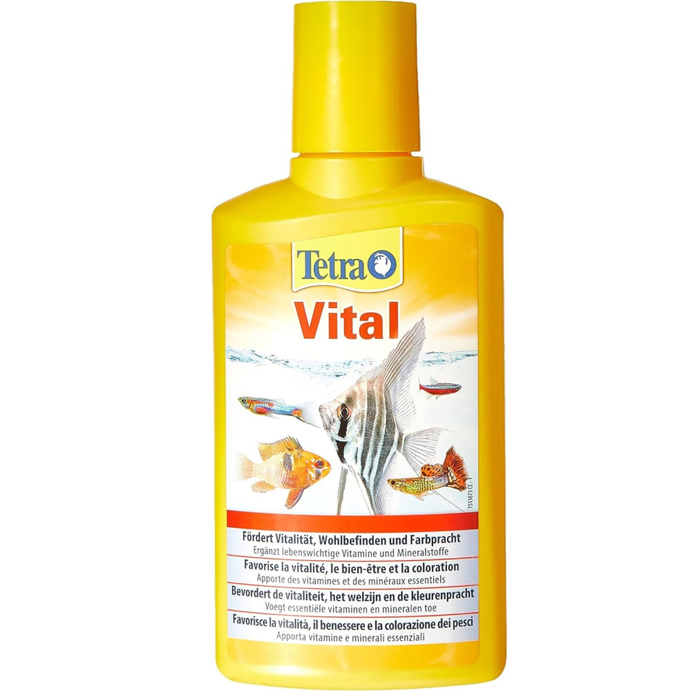 Vital 250ml apporte des vitamines et mineraux pour poisson