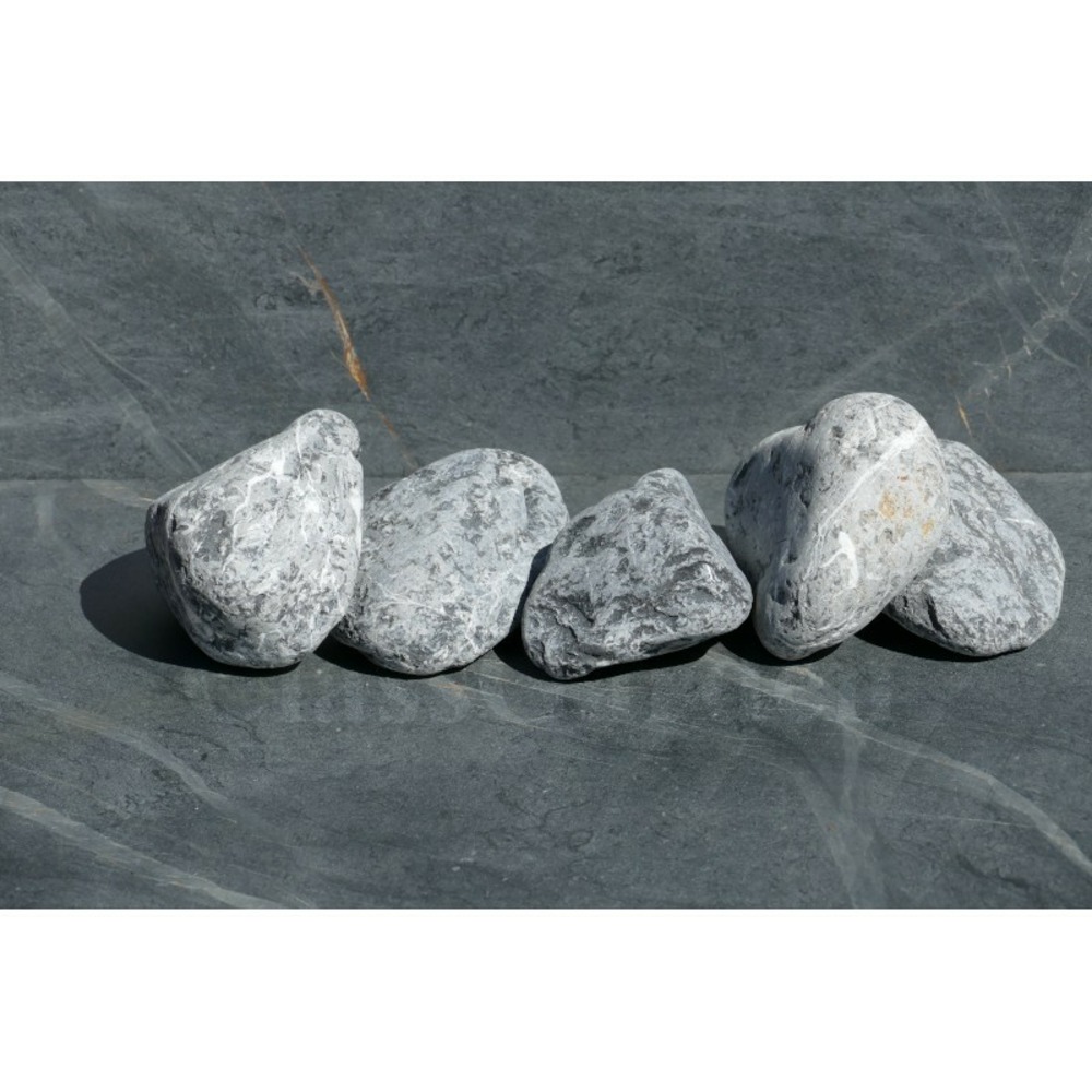 Gros galet noir electric 100-200 - pack 5 galet