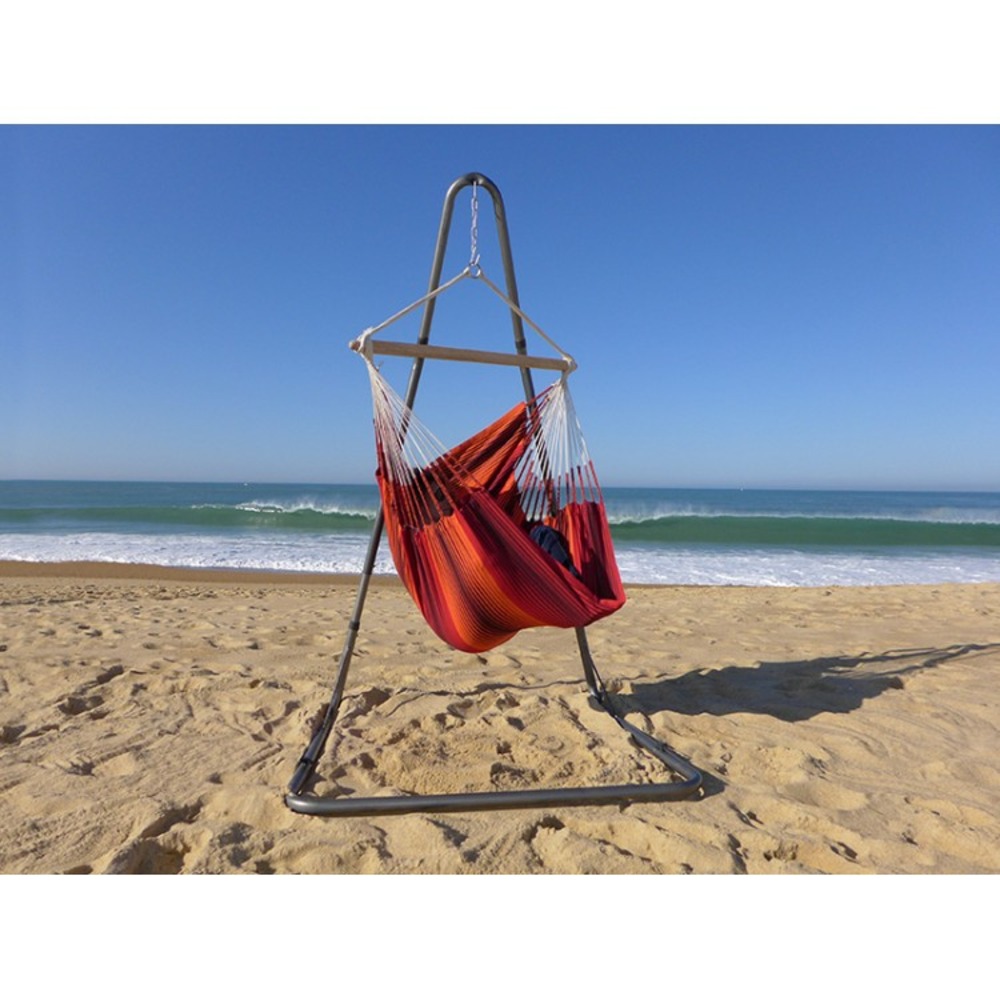 Hamac chaise barbacoa xl avec support soledad