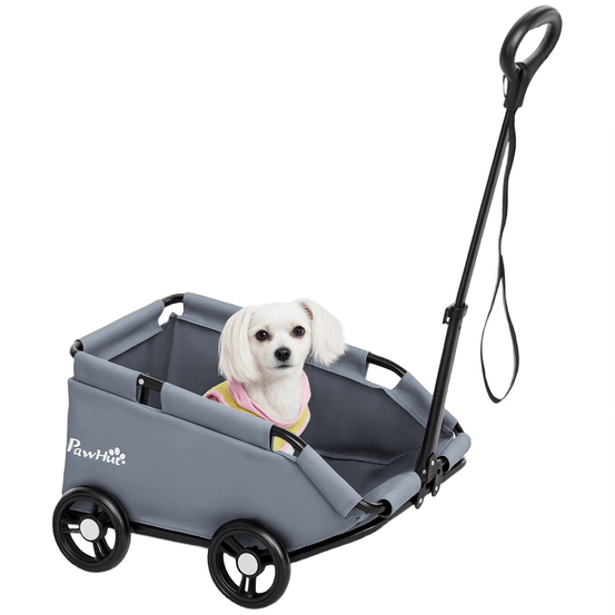 Poussette compacte animaux tissu oxford balades urbaines accès incliné gris