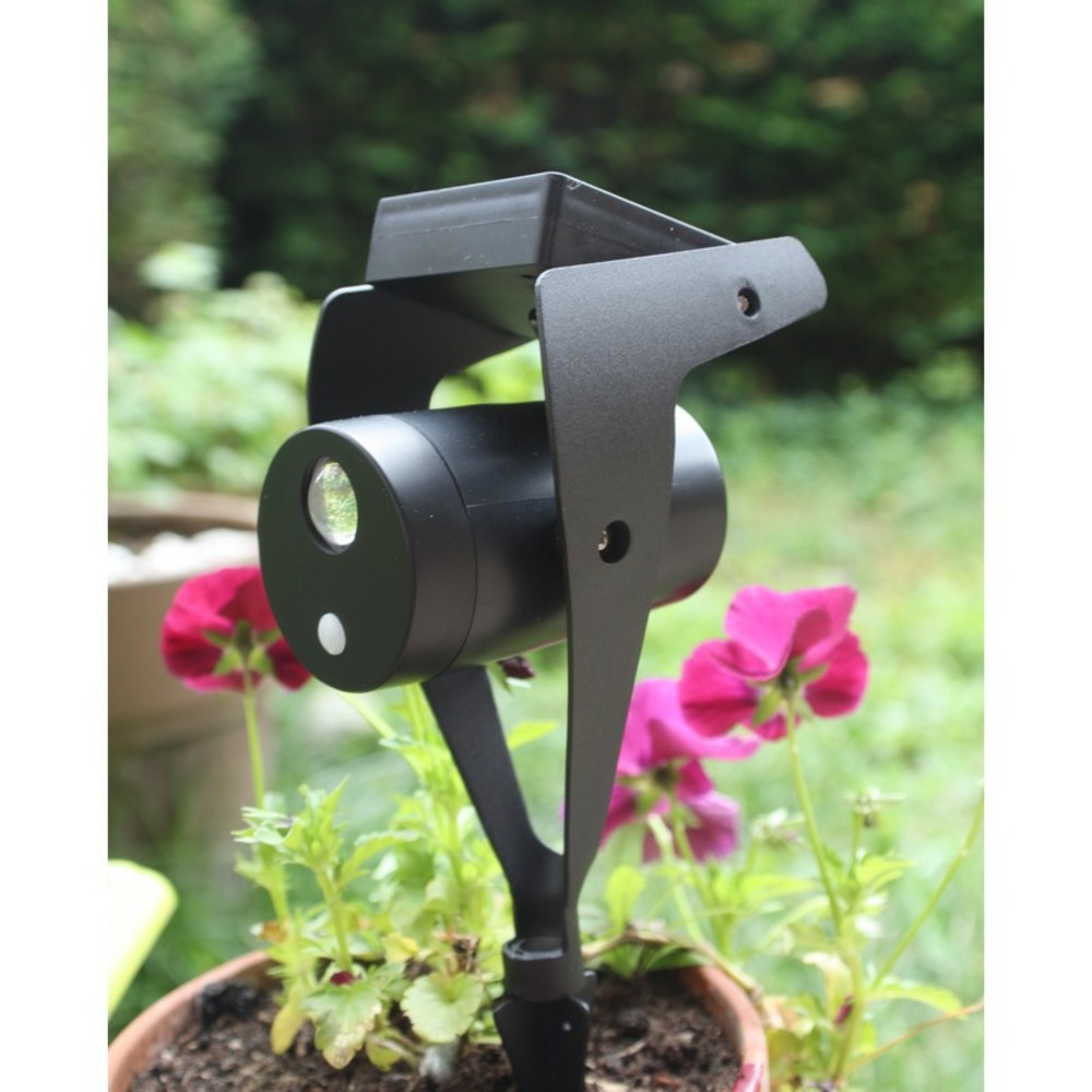 Projecteur solaire power spot noir 250 lumens détecteur intelligent 365 premium