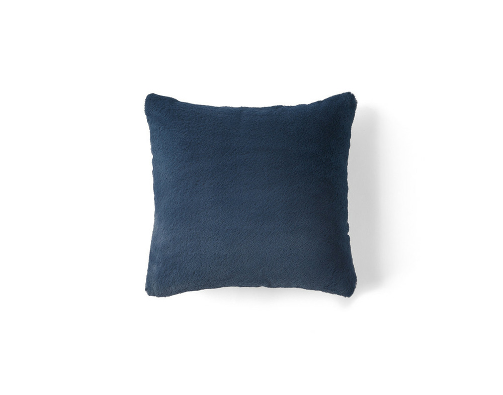 Crocus - coussin - en fausse fourrure - 35x35 cm