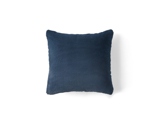 Crocus - coussin - en fausse fourrure - 35x35 cm