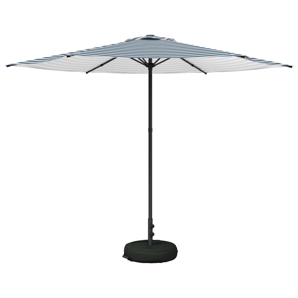 Parasol de jardin avec base rectangulaire 3 x 3 m polyester