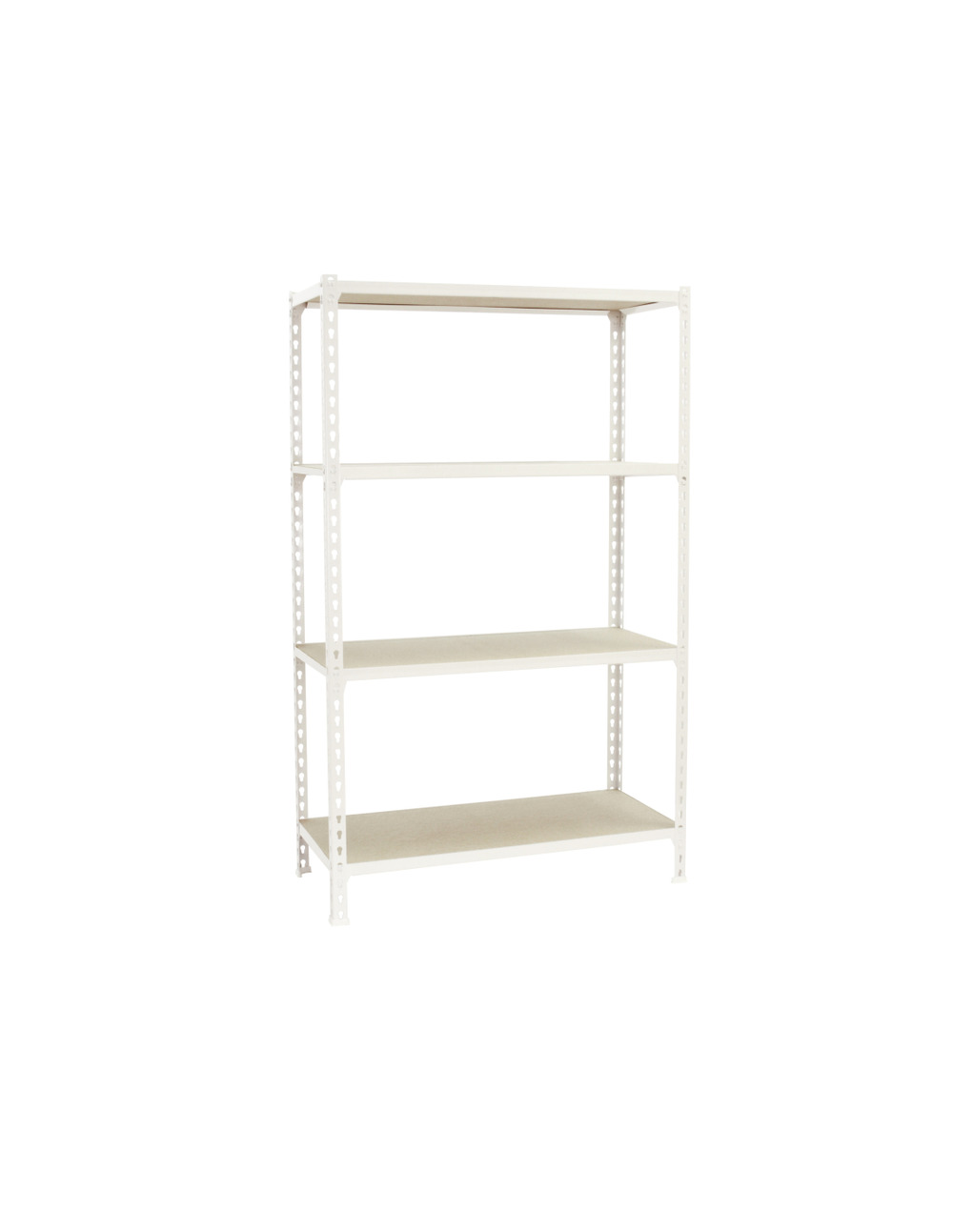 Etagère légère sans vis maderclick superplus 4/500 1500 blanc/bois blanc/bois 1500x1100x500 - simonrack