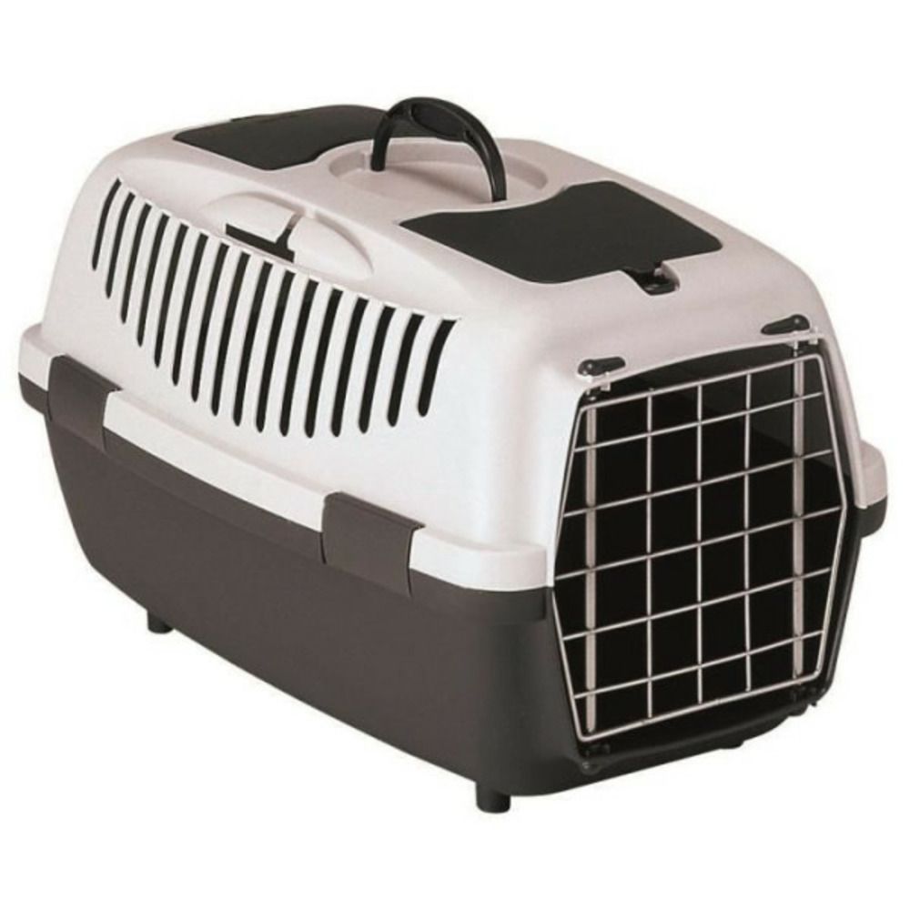 Stefanplast box de transport gulliver 48x32x31cm - blanc - pour chien