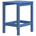 Table de jardin adirondack bleu marine 38x38x46 cm pehd