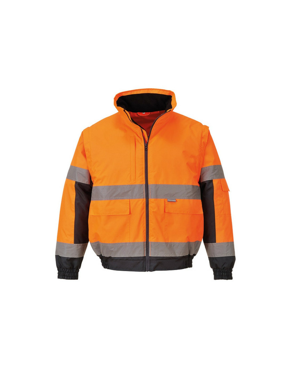 Blouson 2-en-1 hivis couleur : orange taille xxxl - portwest