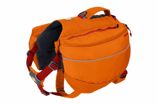 Sac à dos approach™ pack un sac de randonnée d'une journée et de nuit légère pour chien. Couleur: campfire orange (orange), l/xl