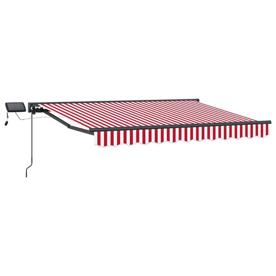 Cadre de store manuel avec leds 3,5 x 2,5 m