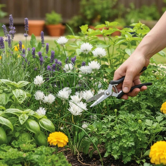 Ciboulette blanche album - sans traitement lot de 9 godets