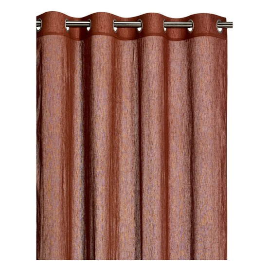 Rideau voile zeff caramel 140 x 280 cm