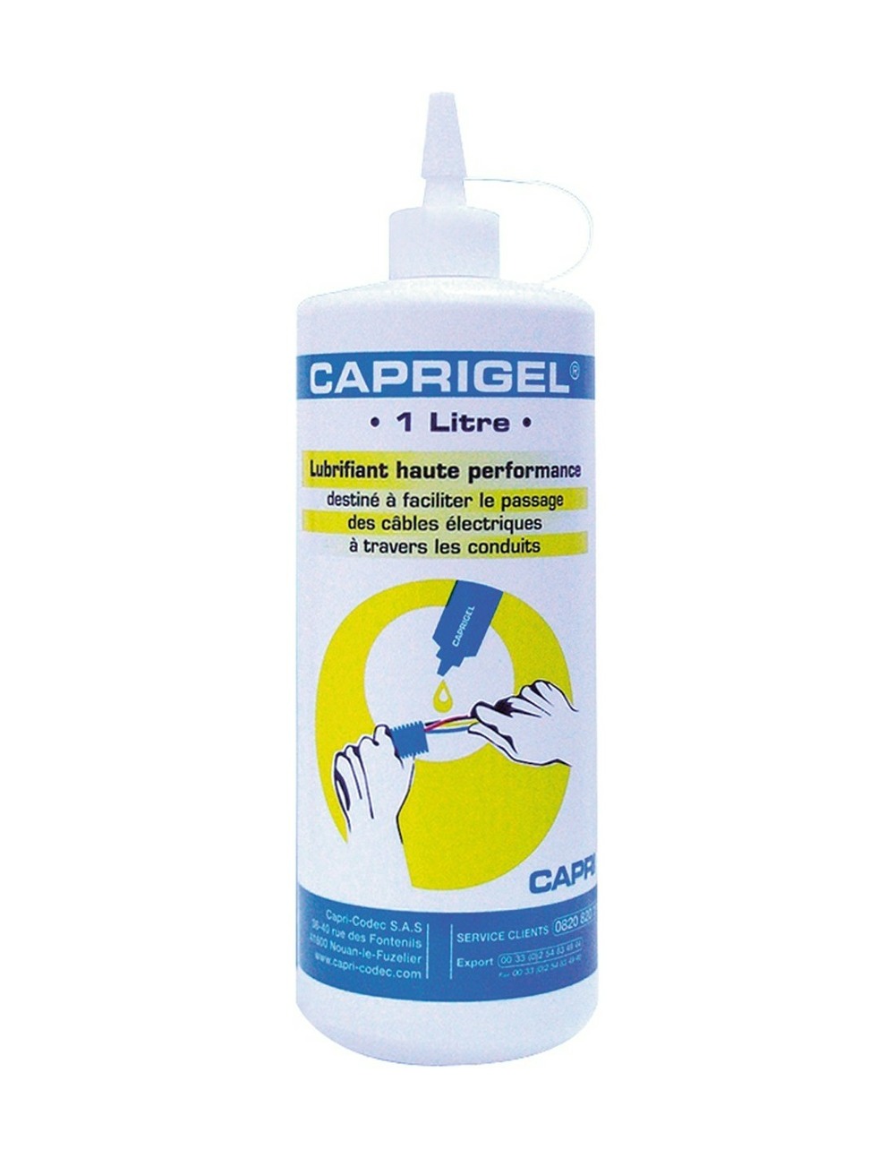 Lubrifiant caprigel 1litre - capri