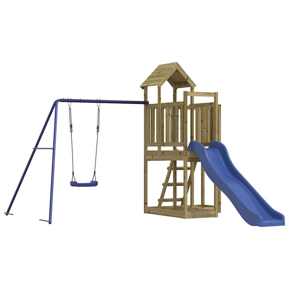 Aire de jeux d'extérieur bois de pin imprégné
