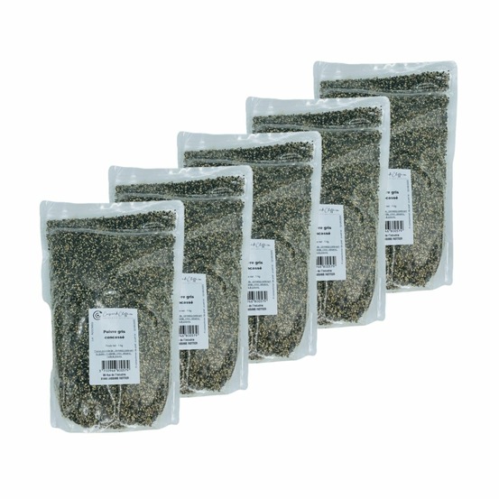 Poivre gris concassé - cuisine de cheffe.com