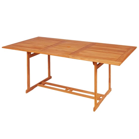 Ensemble à manger de jardin 7 pcs bois de teck massif