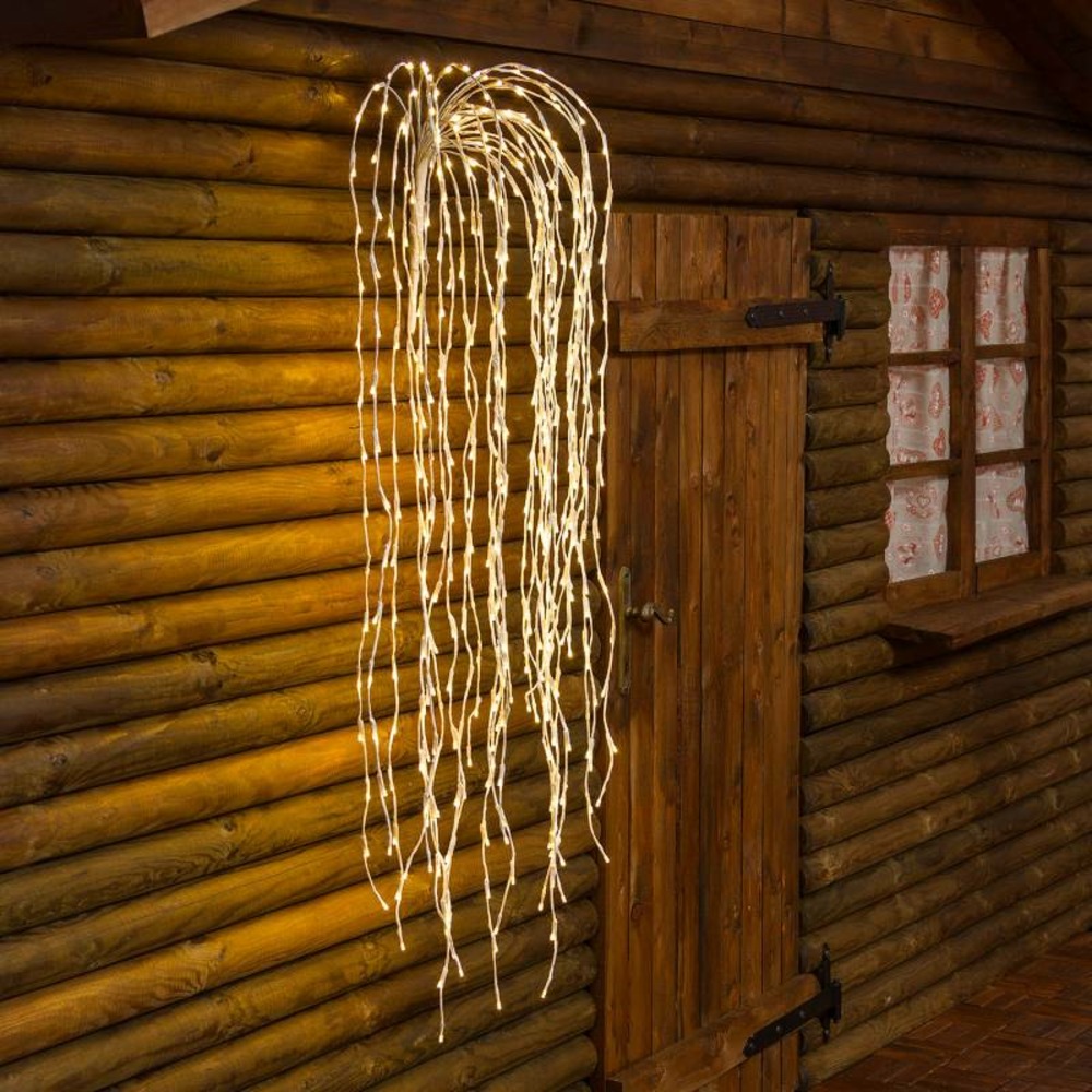 Branche lumineuse tombante 120 cm 480 led blanc chaud